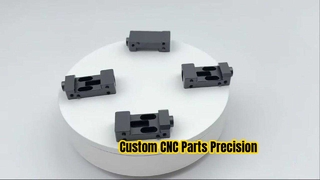 Custom CNC Machining Services for Black Anodized Metal Parts High Precision CNC Turning and Lathe Co