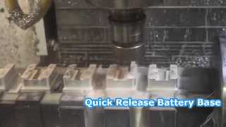 V port battery quick release base mounting plate